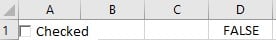 VBA CHECKBOX Example 2-9