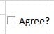 VBA CHECKBOX Example 3-2