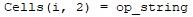 VBA Substitute Example 1-8
