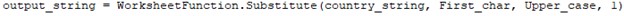 VBA Substitute Example 2-6