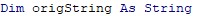 VBA Substitute Example 3-1