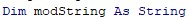 VBA Substitute Example 3-3