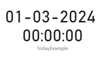Power BI Date Function - Today - card