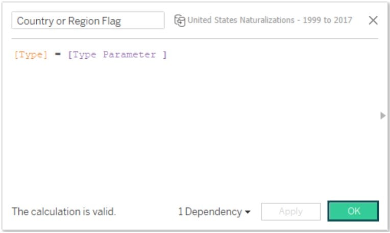 Tableau Parameters - Example 3 - Step 3