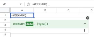 Weeknum In Google Sheets - What Is It, Formula, How To Use?