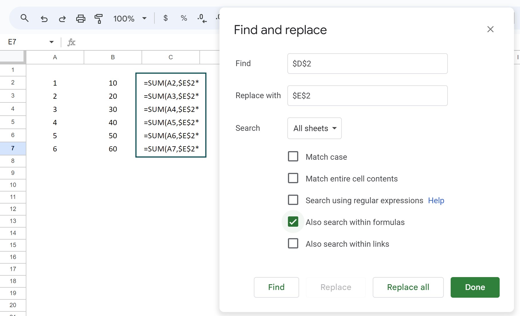 Find and Replace in Google Sheets - Examples, How To Use?