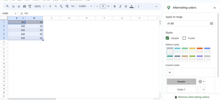 Tables In Google Sheets - Features, How To Create and Manage?