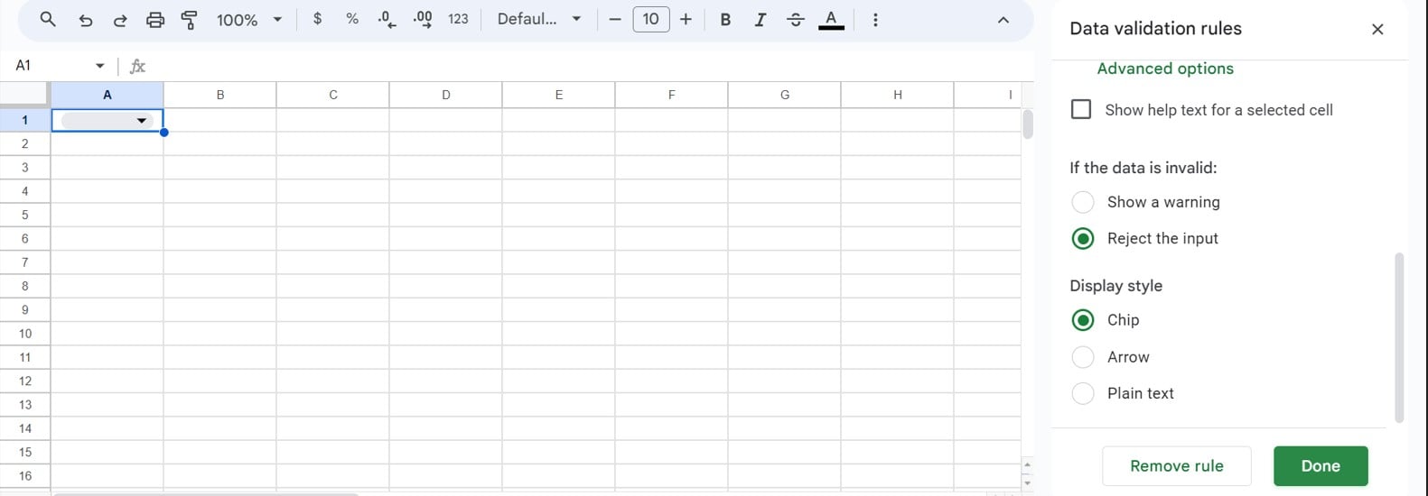 Data Validation In Google Sheets - Examples, Steps, How To Do?