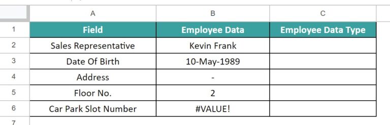 TYPE Function Google Sheets - Syntax, Examples, How To Use?