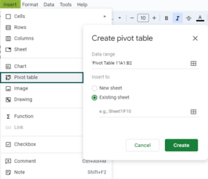 Conditional Formatting In Pivot Table In Google Sheets - Examples