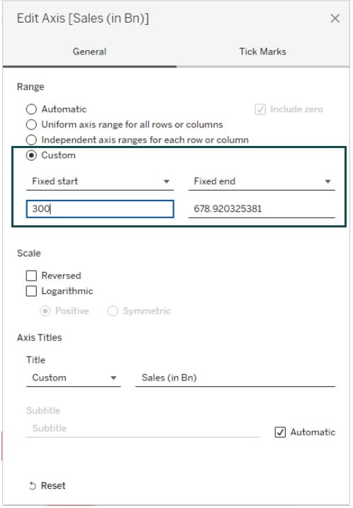 Bubble Chart in Tableau - Example 3 - Step 14
