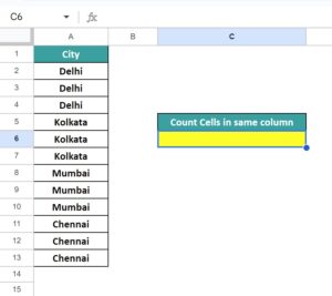 COUNTIFS Function In Google Sheets - Formula, How to Use?