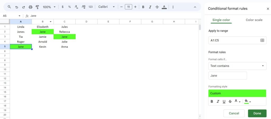 Conditional-Formatting-In-Google-Sheets-Definition