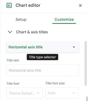 Customize the Bubble Chart Example 1-5
