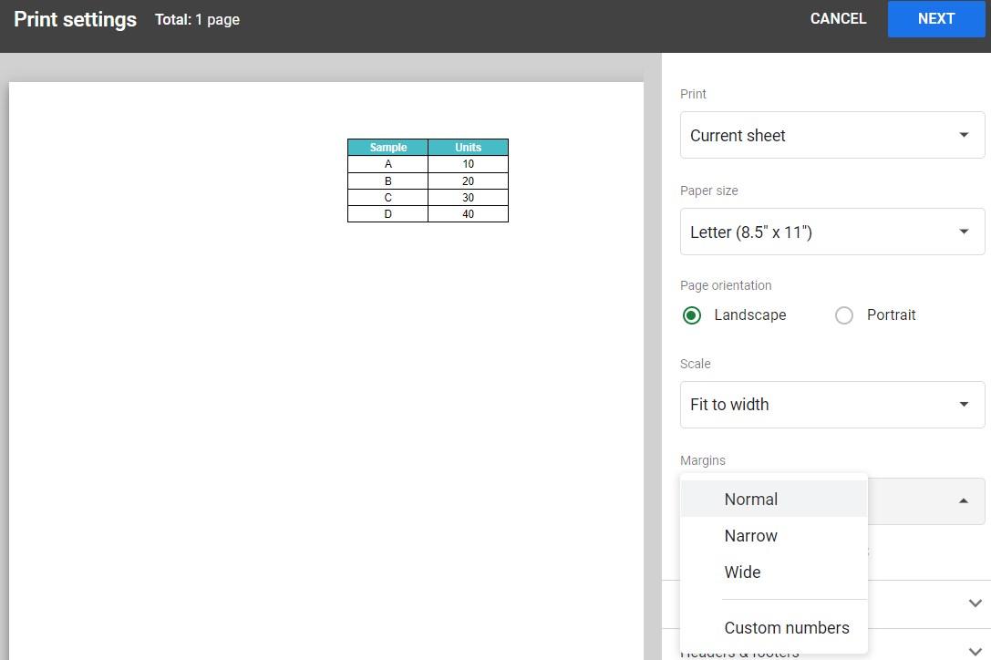 Print Area In Google Sheets - Meaning, Examples, How To Set?