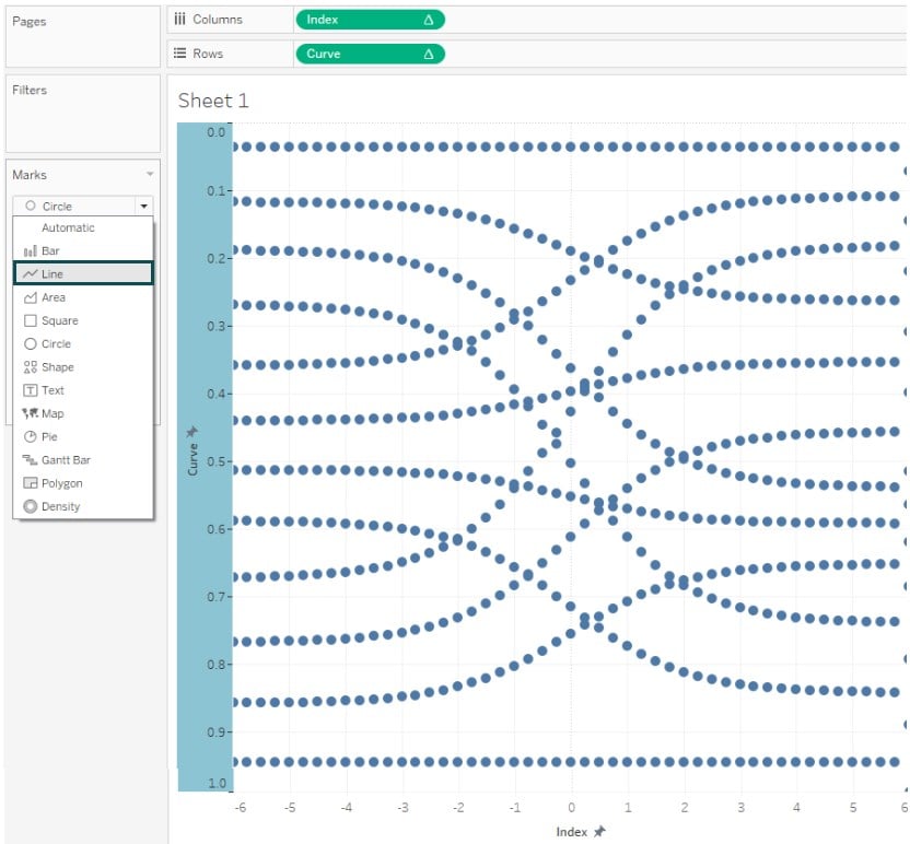 Sankey chart in Tableau - create - Step 25