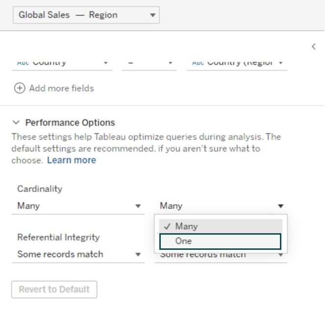 Tableau Relationship - Example 3 - Step 6