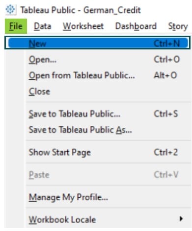 Tableau Window_Sum - Create - Step 1