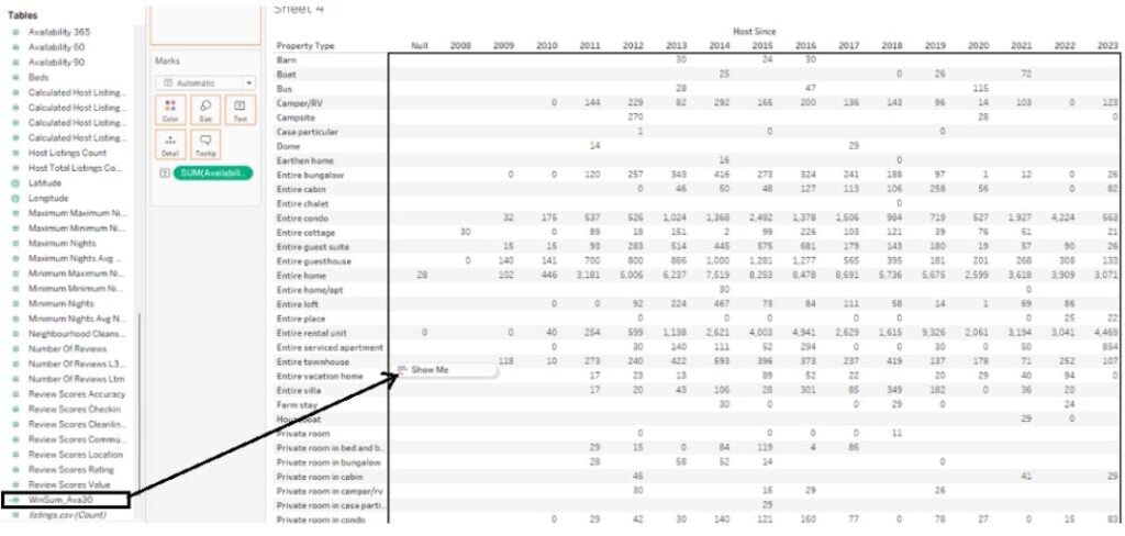 Tableau Window_Sum - Create - Step 9