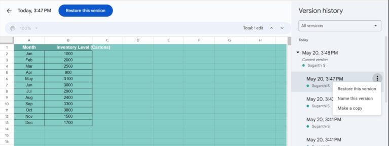Track Changes In Google Sheets -Definition, How To Track?