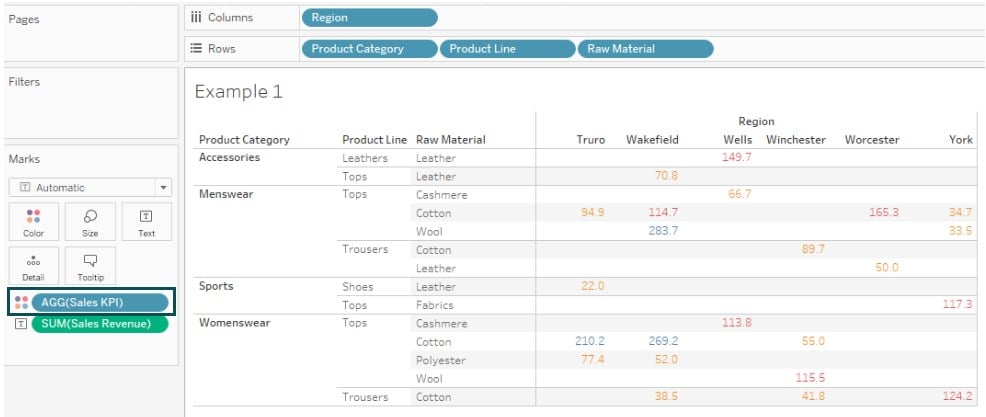 Tableau Conditional Formatting - Example 1 - Step 5
