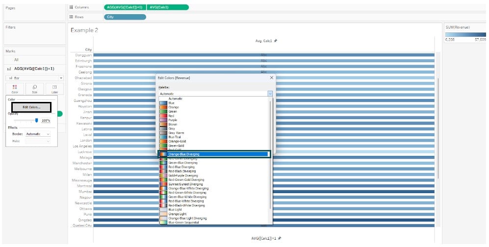 Tableau Conditional Formatting - Example 2 - Step 17