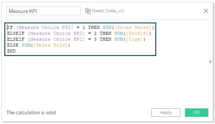 Tableau Conditional Formatting - Example 4 - Step 5