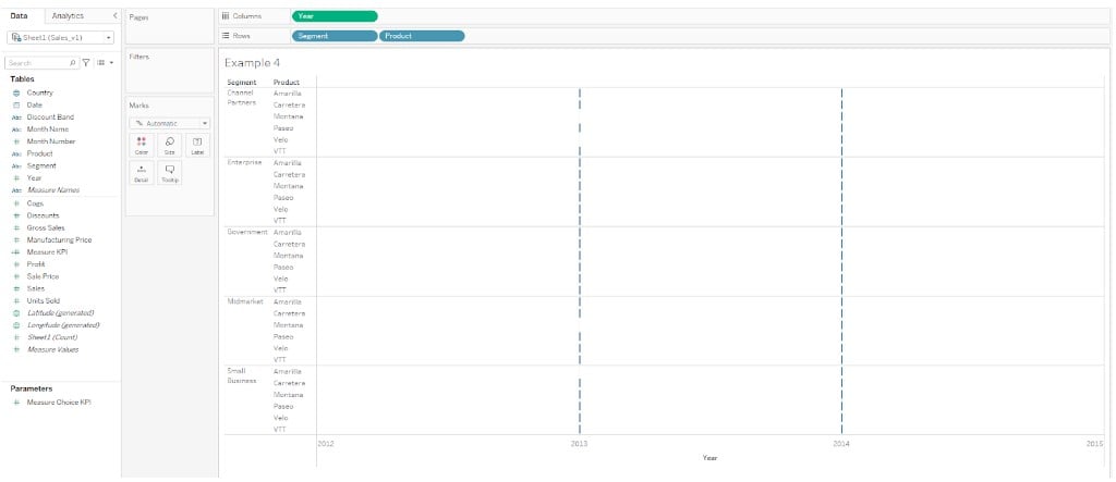 Tableau Conditional Formatting - Example 4 - Step 6
