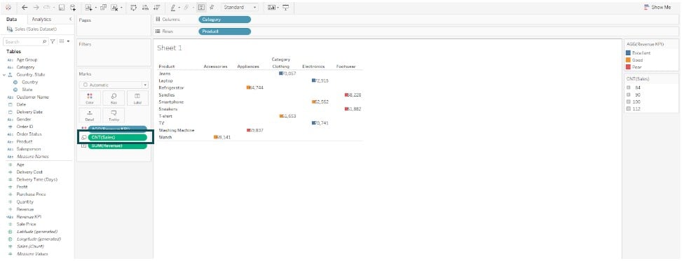 Tableau Conditional Formatting - Step 6