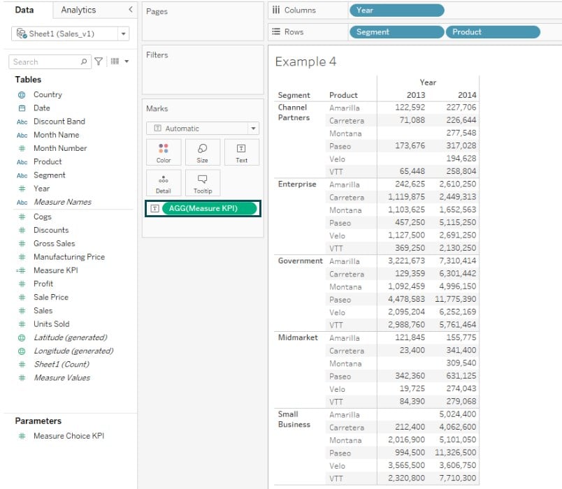 Tableau Contains - Example 3 - Step 8