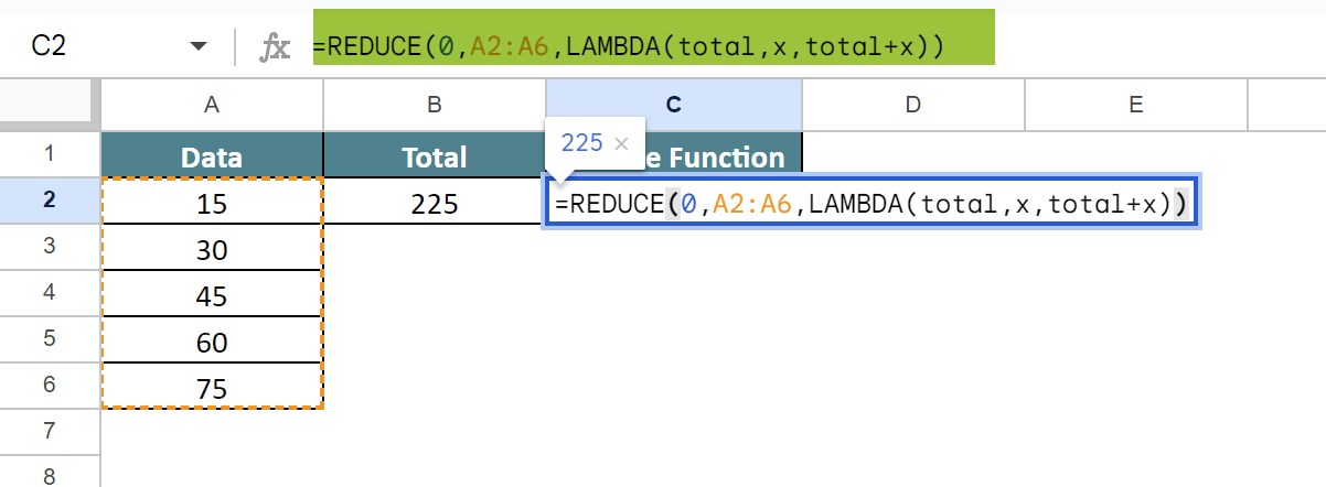 REDUCE In Google Sheets - Definition, Examples, How To Use?