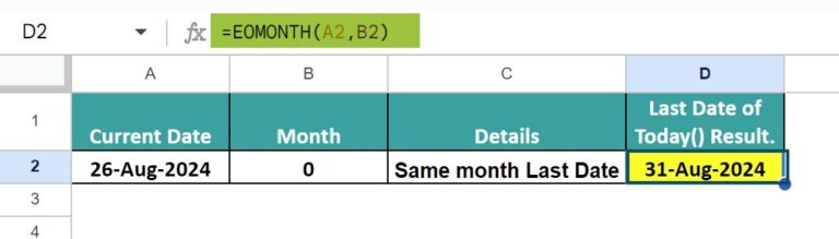 TODAY In Google Sheets - Definition, Examples, How To Use?