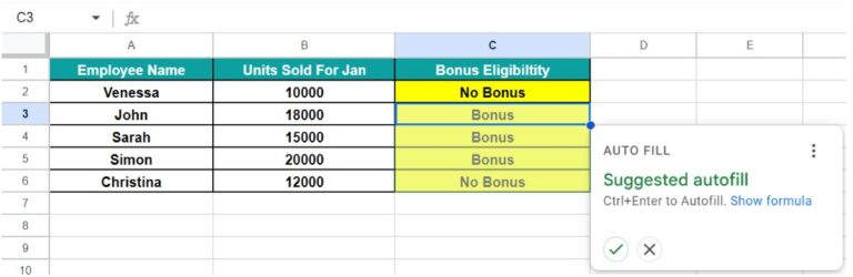 "Greater Than Or Equal To" (>=) In Google Sheets - How To Use?