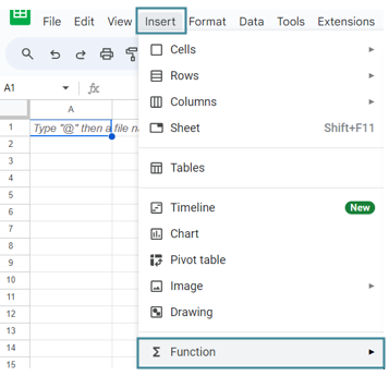 How To Use RANK Function in GS 1