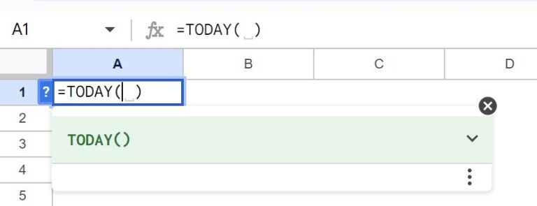 TODAY In Google Sheets - Definition, Examples, How To Use?