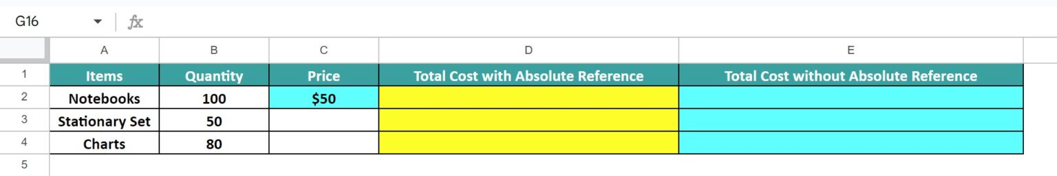 Absolute Reference In Google Sheets - Definition, How to Use?