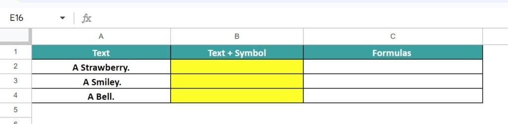 CHAR-Function-In-Google-Sheets-Example-3