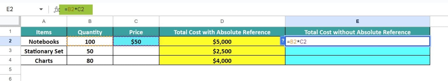 Absolute Reference In Google Sheets - Definition, How to Use?