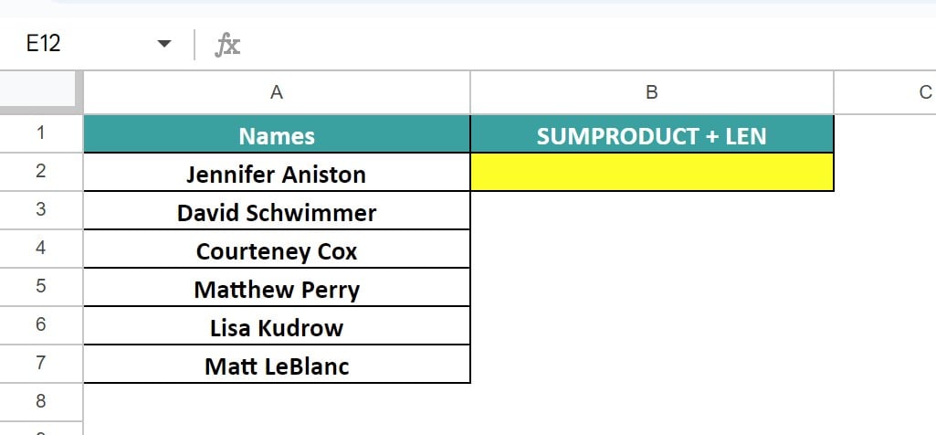 LEN-Function-In-Google-Sheets-Example-5