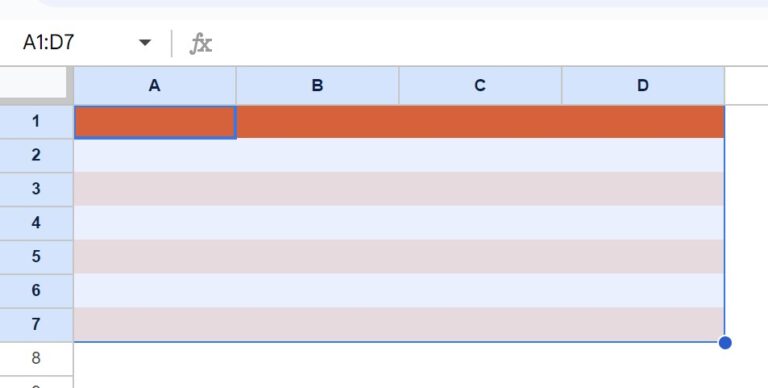 Highlight Every Other Row In Google Sheets - How to Highlight?