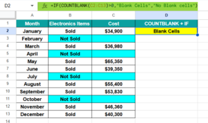 COUNTBLANK In Google Sheets - Syntax, Examples, How to Use?