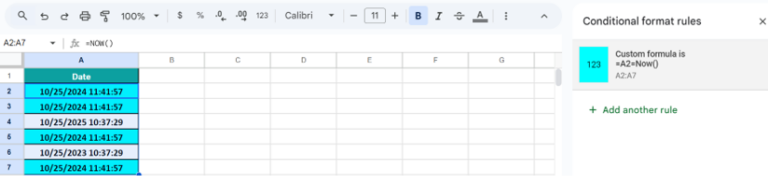 NOW Function in Google Sheets - Definition, How to Use?