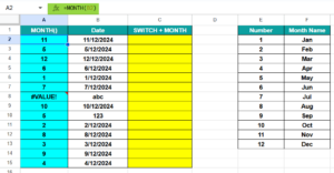 SWITCH Google Sheets Function - Syntax, Examples, How to Use