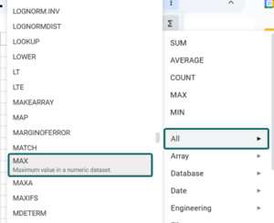 MAX in Google Sheets - Definition, Syntax, Example, How To Use?