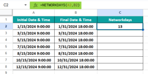 NETWORKDAYS in Google Sheets - Examples, How to Use?