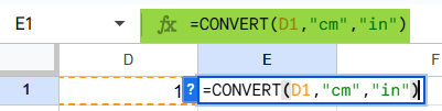 Converting Lengths and Distances 1-1