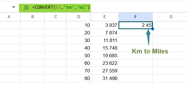 Converting Lengths and Distances 1-4
