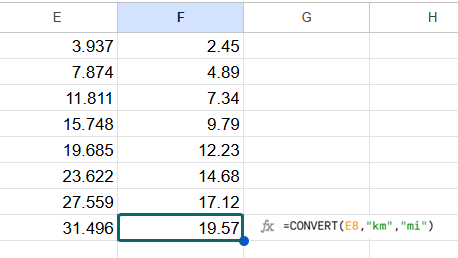 Converting Lengths and Distances 1-5