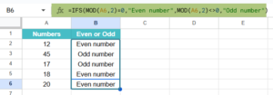 IFS Function in Google Sheets - Examples, How To Use?