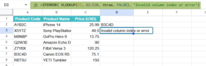 Fixing VLOOKUP Errors in Google Sheets - Examples, How to Fix?